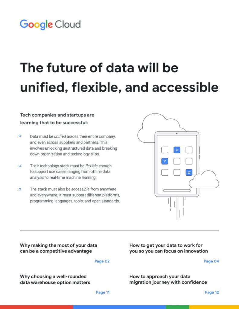 The future of data will be unified, flexible, and accessible whitepaper