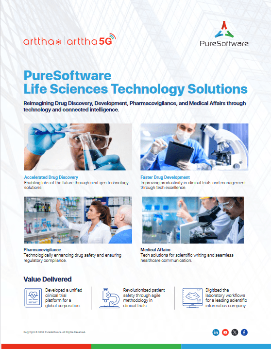 PureSoftware Life Sciences Flyer